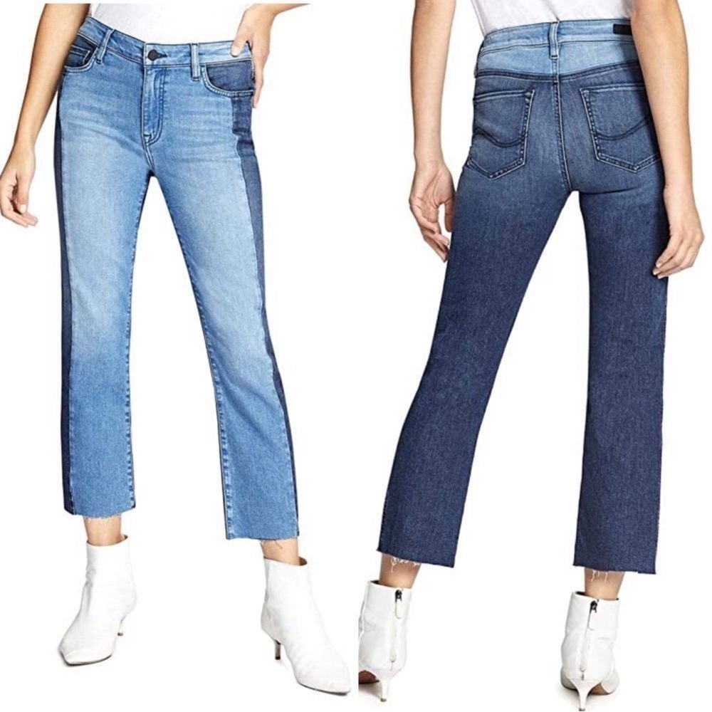 Sanctuary Colorblock Modern Straight Crop